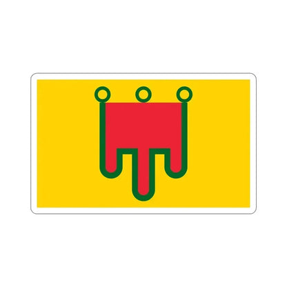 Flag of Auvergne France STICKER Vinyl Die-Cut Decal 5 Inch - The Sticker Space