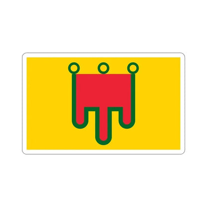 Flag of Auvergne France STICKER Vinyl Die-Cut Decal 5 Inch - The Sticker Space