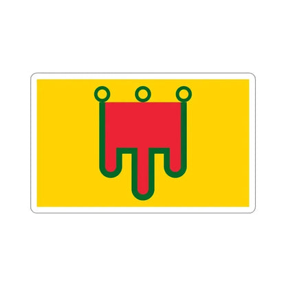 Flag of Auvergne France STICKER Vinyl Die-Cut Decal 6 Inch - The Sticker Space