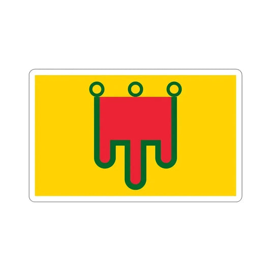 Flag of Auvergne France STICKER Vinyl Die-Cut Decal 6 Inch - The Sticker Space