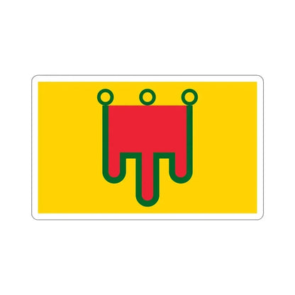 Flag of Auvergne France STICKER Vinyl Die-Cut Decal 6 Inch - The Sticker Space