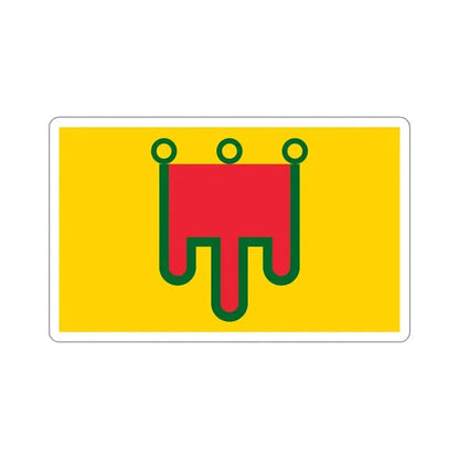 Flag of Auvergne France STICKER Vinyl Die-Cut Decal - The Sticker Space