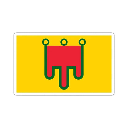 Flag of Auvergne France STICKER Vinyl Die-Cut Decal - The Sticker Space