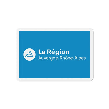 Flag of Auvergne Rhône Alpes France 2 - Refrigerator Magnet 4 Inch - The Sticker Space