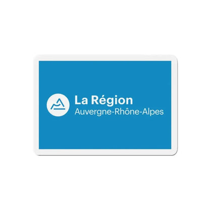 Flag of Auvergne Rhône Alpes France 2 - Refrigerator Magnet 6 Inch - The Sticker Space