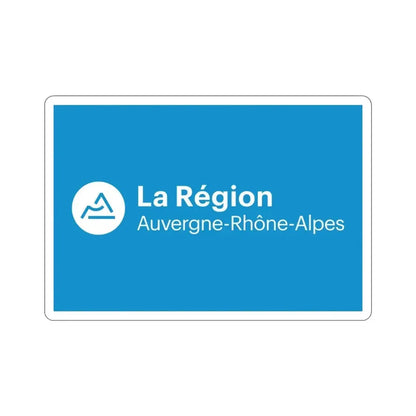 Flag of Auvergne Rhône Alpes France 2 STICKER Vinyl Die-Cut Decal 3 Inch - The Sticker Space