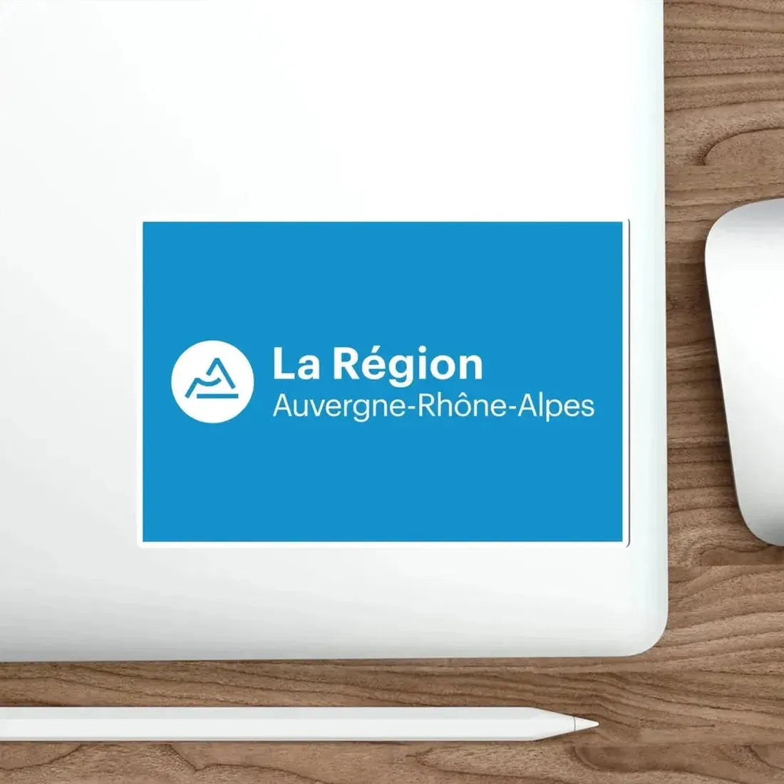 Flag of Auvergne Rhône Alpes France 2 STICKER Vinyl Die-Cut Decal - The Sticker Space