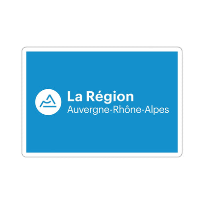 Flag of Auvergne Rhône Alpes France 2 STICKER Vinyl Die-Cut Decal-5 Inch-The Sticker Space