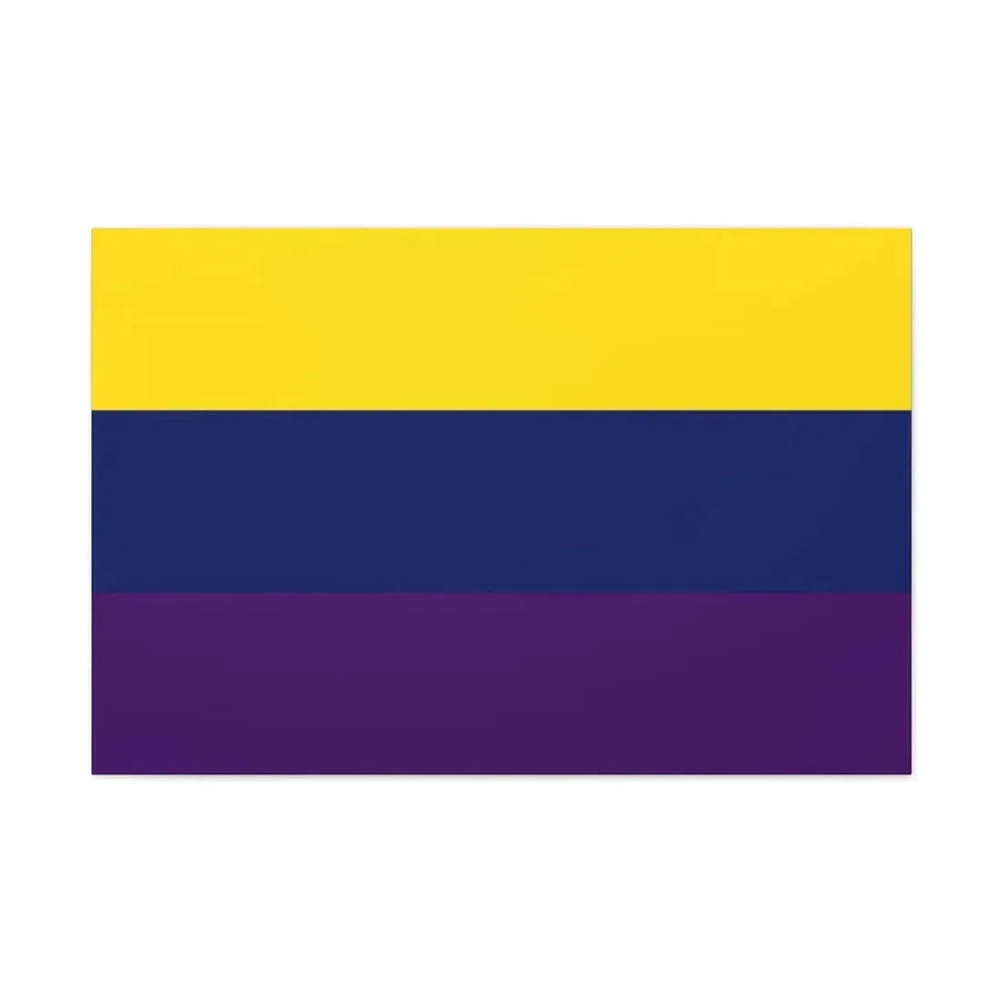 Flag of Avellino Italy - Canvas Wall Art - The Sticker Space