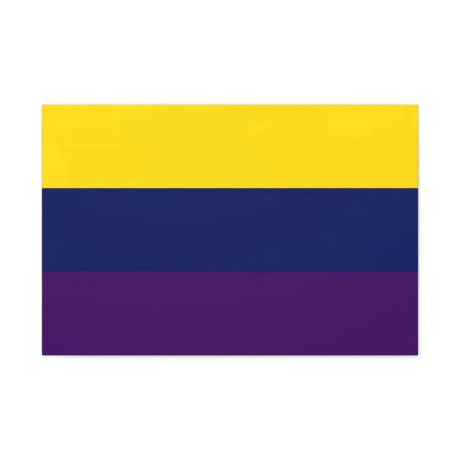 Flag of Avellino Italy - Canvas Wall Art - The Sticker Space