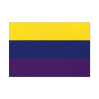 Flag of Avellino Italy - Canvas Wall Art - The Sticker Space