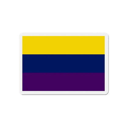 Flag of Avellino Italy - Refrigerator Magnet 4 Inch - The Sticker Space