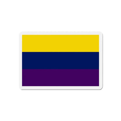 Flag of Avellino Italy - Refrigerator Magnet 5 Inch - The Sticker Space