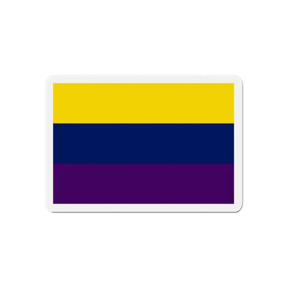 Flag of Avellino Italy - Refrigerator Magnet 6 Inch - The Sticker Space