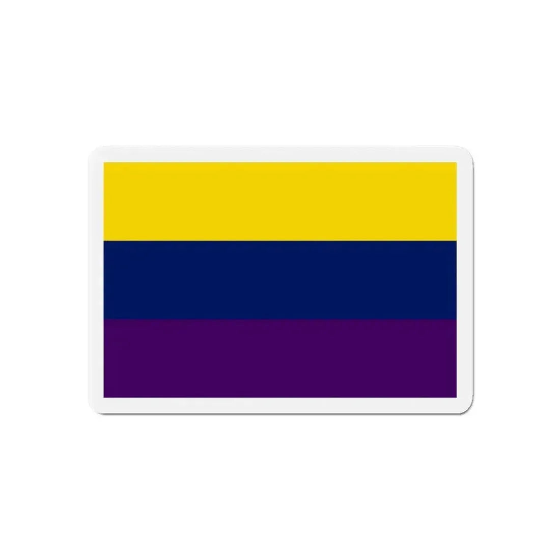 Flag of Avellino Italy - Refrigerator Magnet - The Sticker Space