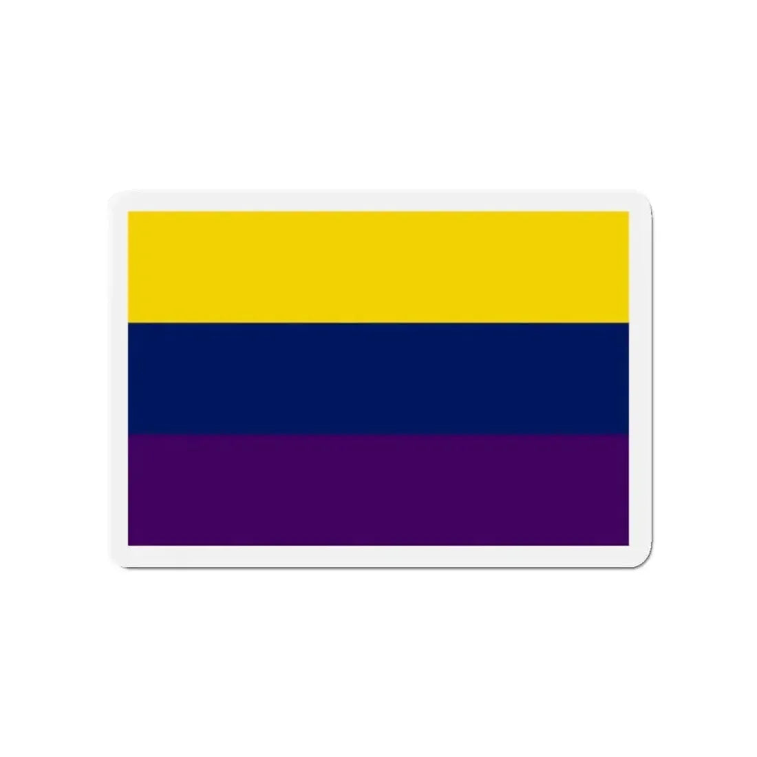 Flag of Avellino Italy - Refrigerator Magnet - The Sticker Space