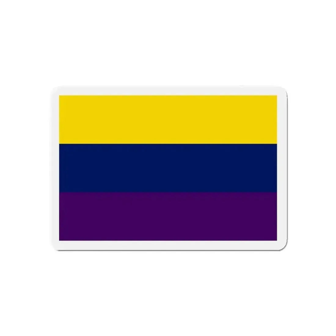 Flag of Avellino Italy - Refrigerator Magnet - The Sticker Space