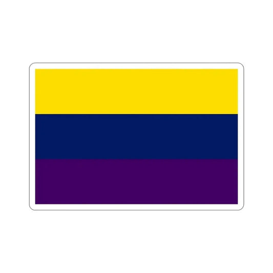 Flag of Avellino Italy STICKER Vinyl Die-Cut Decal 6 Inch - The Sticker Space