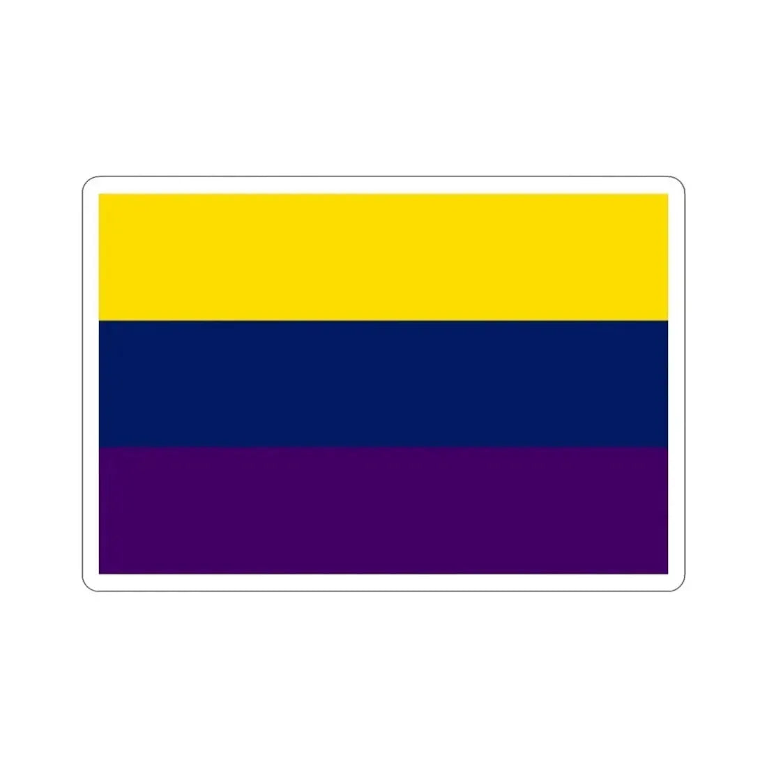 Flag of Avellino Italy STICKER Vinyl Die-Cut Decal - The Sticker Space