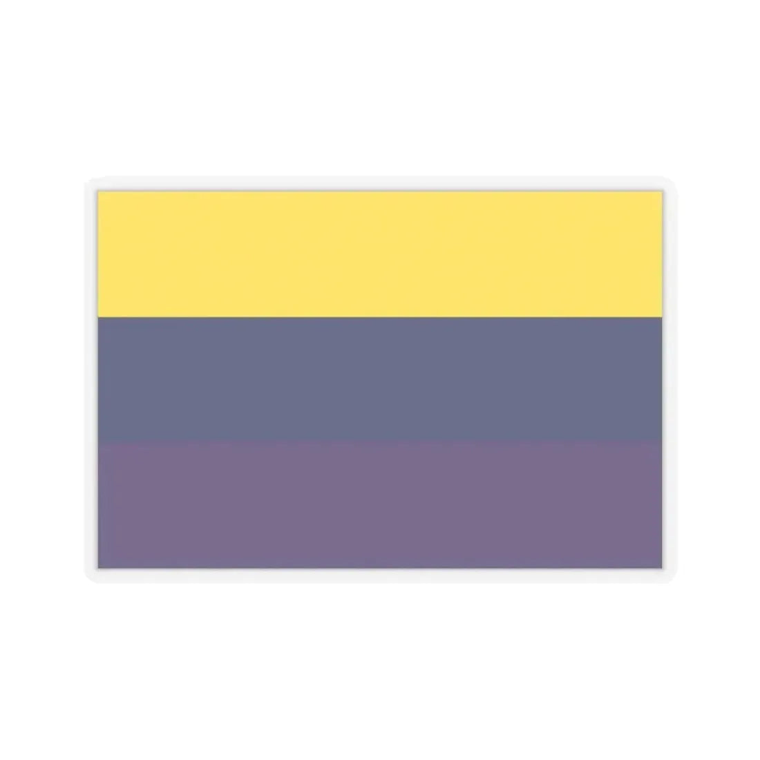 Flag of Avellino Italy - STICKER Vinyl Kiss-Cut Decal 2 Inch Transparent - The Sticker Space