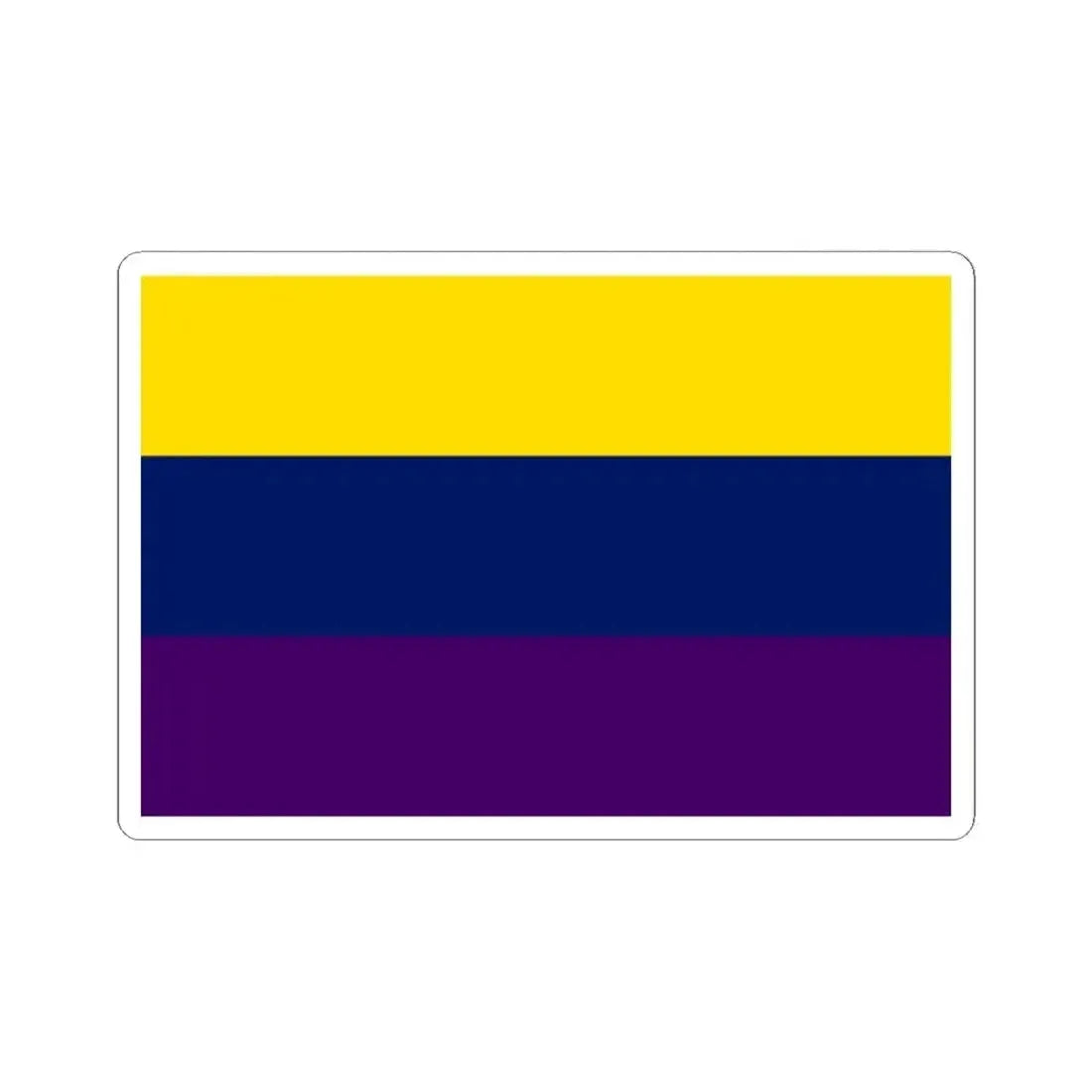 Flag of Avellino Italy - STICKER Vinyl Kiss-Cut Decal - The Sticker Space