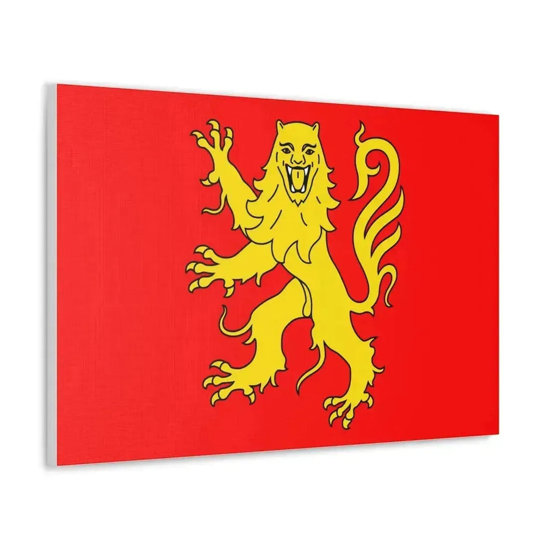 Flag of Aveyron France - Canvas Wall Art - The Sticker Space