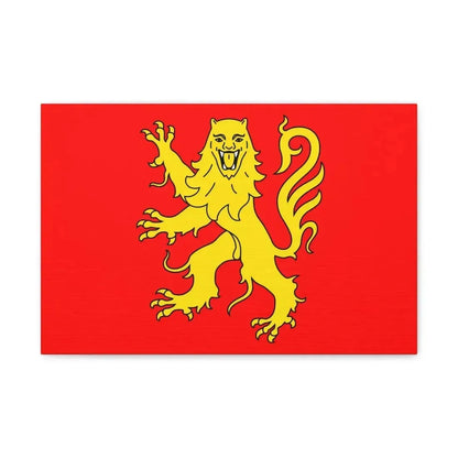Flag of Aveyron France - Canvas Wall Art - The Sticker Space