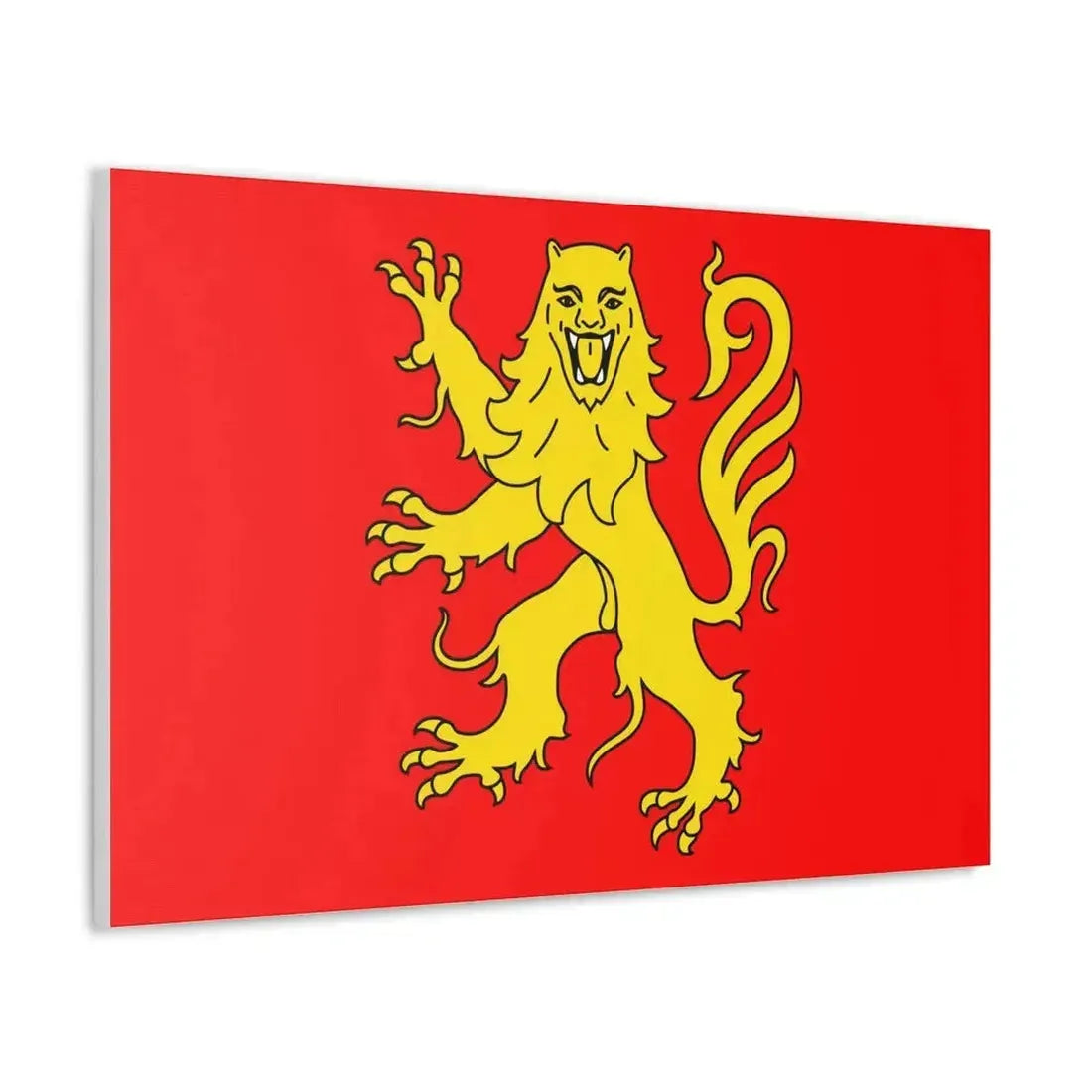Flag of Aveyron France - Canvas Wall Art - The Sticker Space