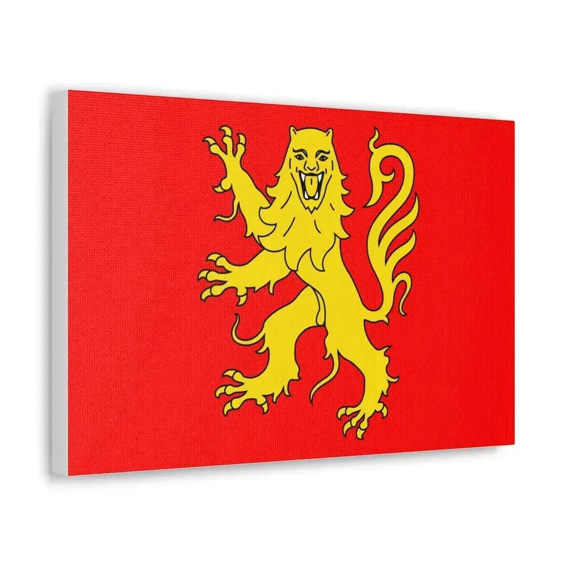 Flag of Aveyron France - Canvas Wall Art - The Sticker Space