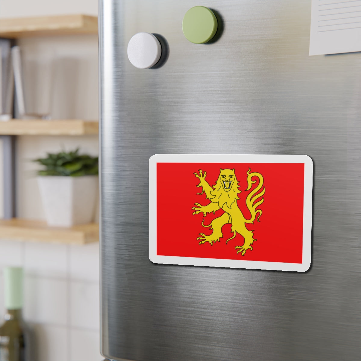 Flag of Aveyron France - Die-Cut Magnet-The Sticker Space