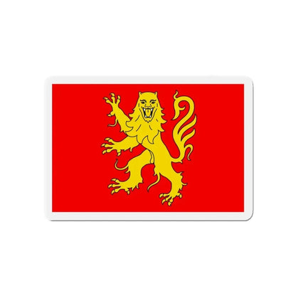 Flag of Aveyron France - Refrigerator Magnet 4 Inch - The Sticker Space