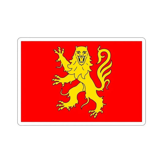 Flag of Aveyron France STICKER Vinyl Die-Cut Decal 6 Inch - The Sticker Space