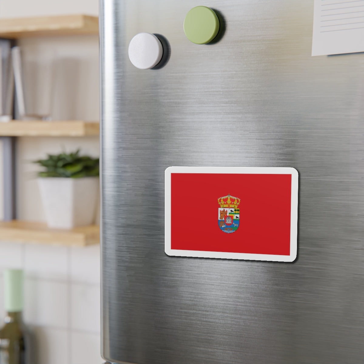 Flag of Ávila Spain - Die-Cut Magnet-The Sticker Space