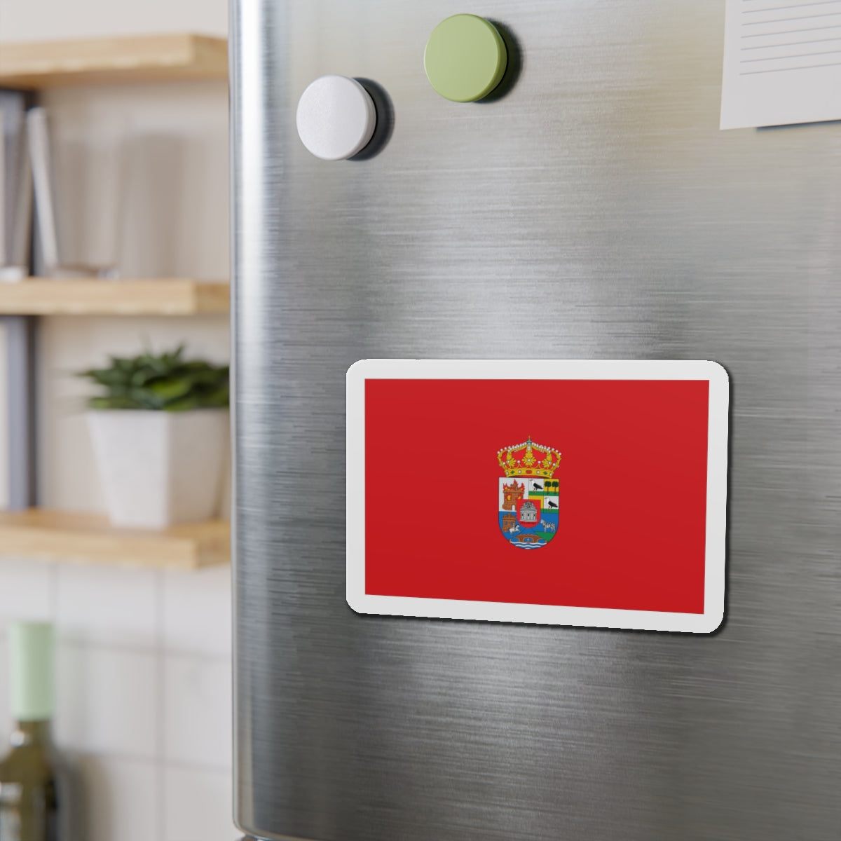 Flag of Ávila Spain - Die-Cut Magnet-The Sticker Space