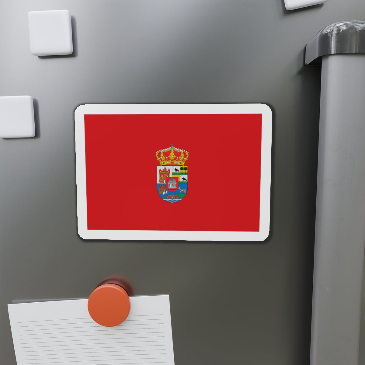 Flag of Ávila Spain - Die-Cut Magnet-The Sticker Space