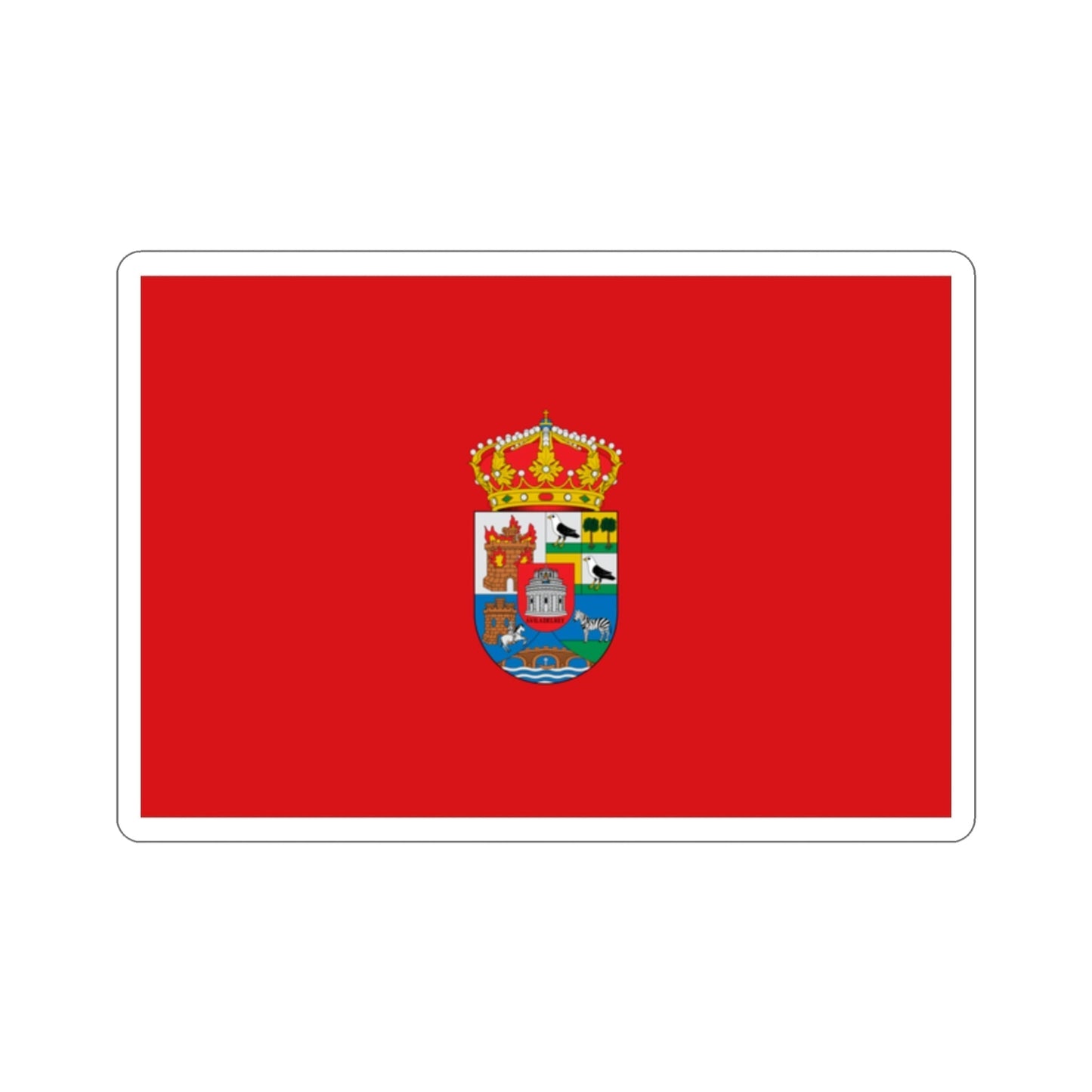 Flag of Ávila Spain STICKER Vinyl Die-Cut Decal-2 Inch-The Sticker Space