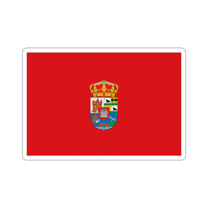 Flag of Ávila Spain STICKER Vinyl Die-Cut Decal-4 Inch-The Sticker Space