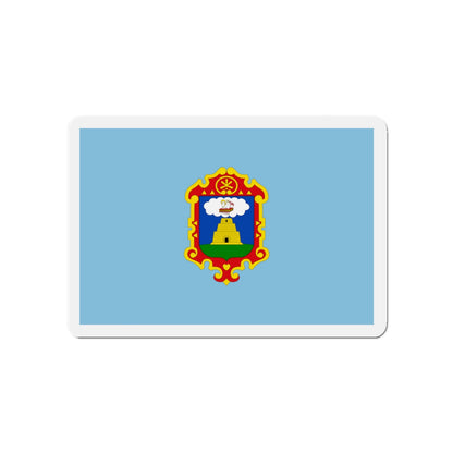 Flag of Ayacucho capital of the Ayacucho Region Peru - Die-Cut Magnet-4" x 4"-The Sticker Space