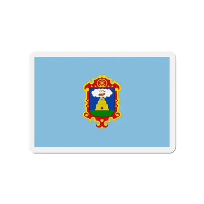 Flag of Ayacucho capital of the Ayacucho Region Peru - Refrigerator Magnet 3 Inch - The Sticker Space