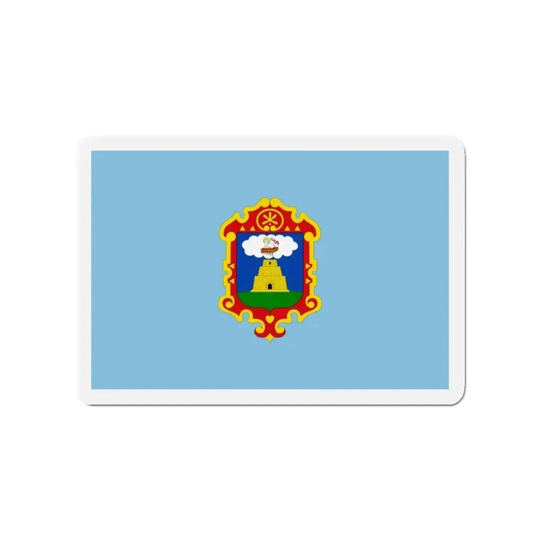 Flag of Ayacucho capital of the Ayacucho Region Peru - Refrigerator Magnet - The Sticker Space