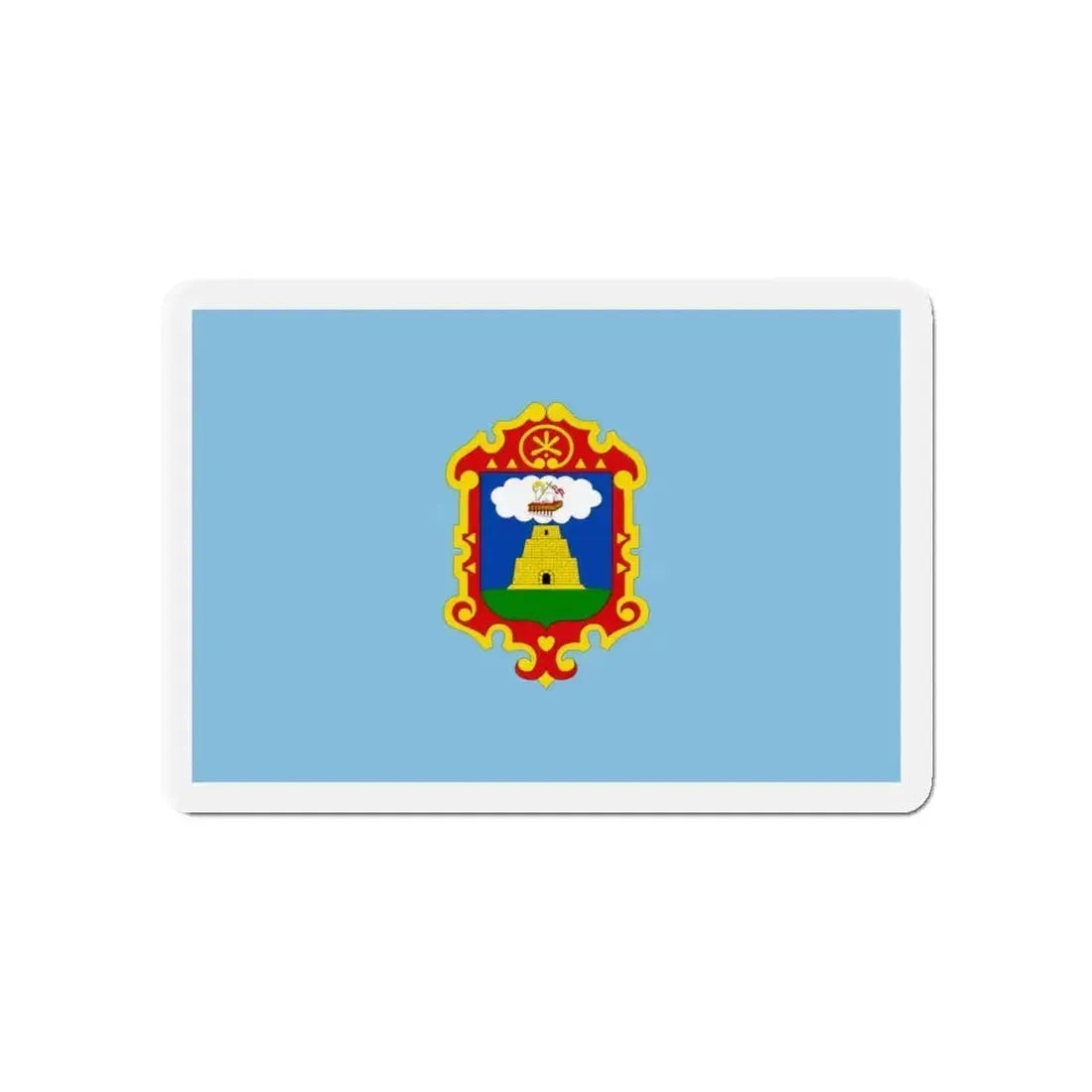 Flag of Ayacucho capital of the Ayacucho Region Peru - Refrigerator Magnet - The Sticker Space