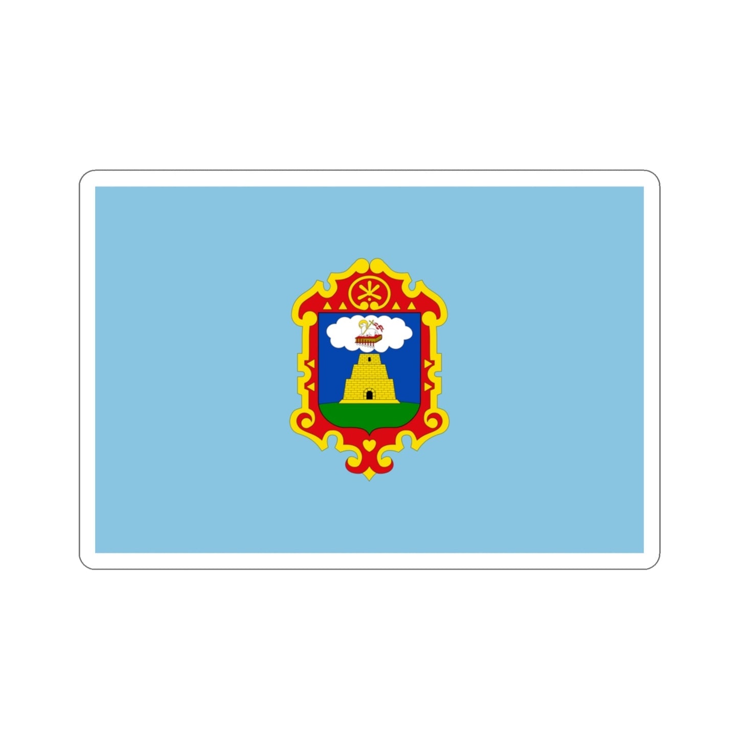 Flag of Ayacucho capital of the Ayacucho Region Peru STICKER Vinyl Die-Cut Decal-3 Inch-The Sticker Space