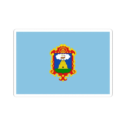 Flag of Ayacucho (Peru) STICKER Vinyl Kiss-Cut Decal 6 Inch White - The Sticker Space
