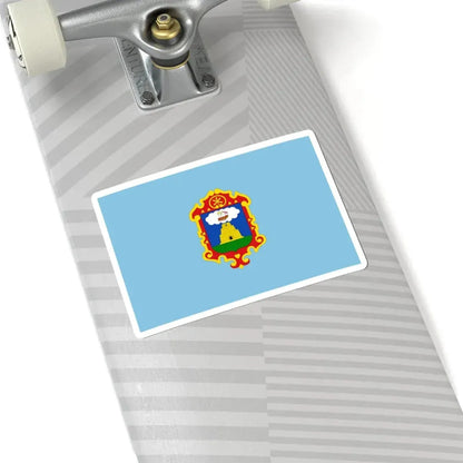 Flag of Ayacucho (Peru) STICKER Vinyl Kiss-Cut Decal - The Sticker Space