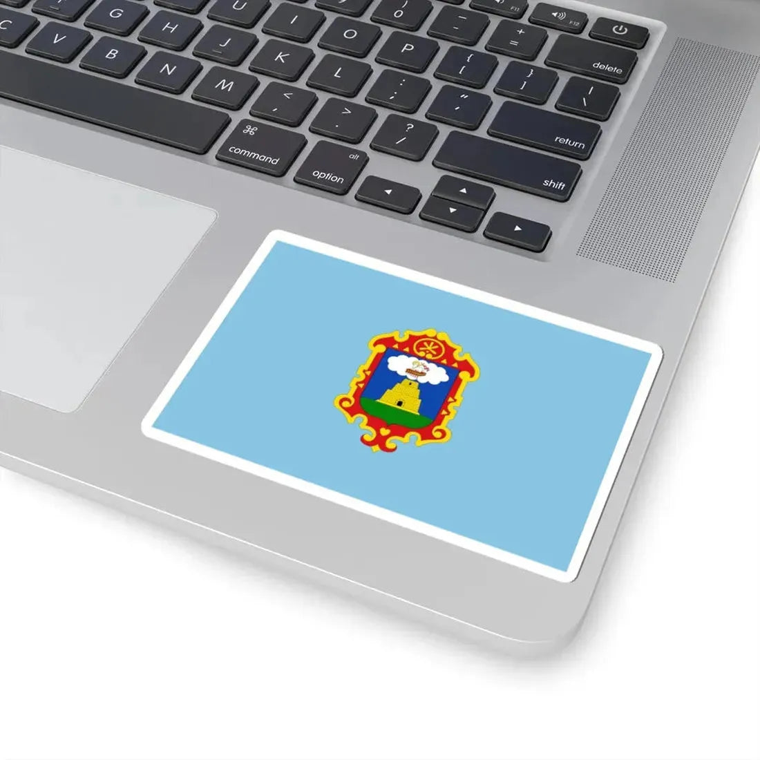 Flag of Ayacucho (Peru) STICKER Vinyl Kiss-Cut Decal - The Sticker Space