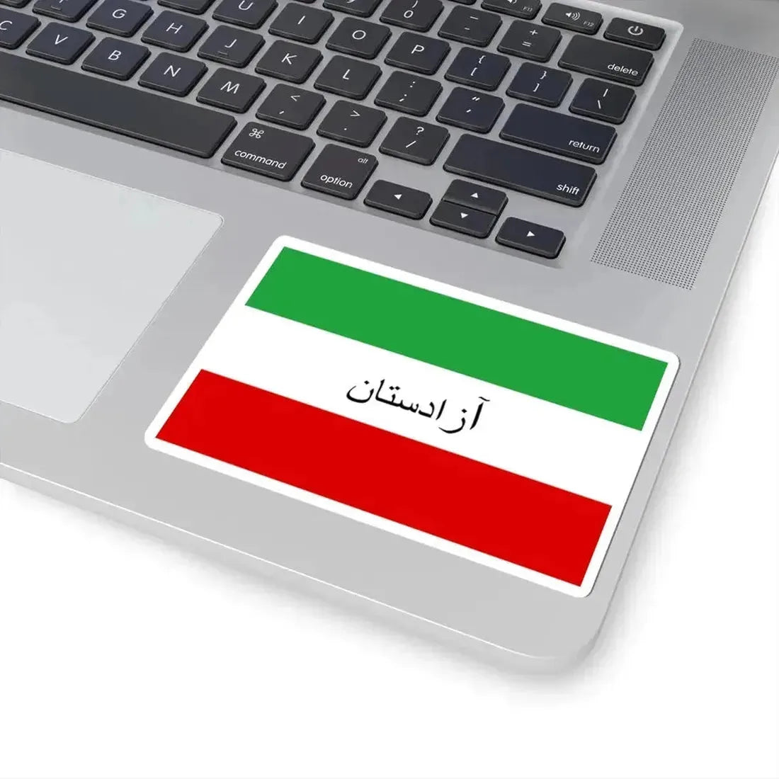 Flag of Azadistan (Azerbaijan) STICKER Vinyl Kiss-Cut Decal - The Sticker Space