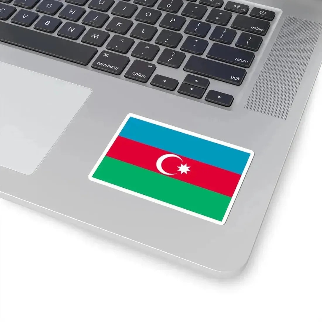Flag of Azerbaijan 1918 variant (Azerbaijan) STICKER Vinyl Kiss-Cut Decal - The Sticker Space