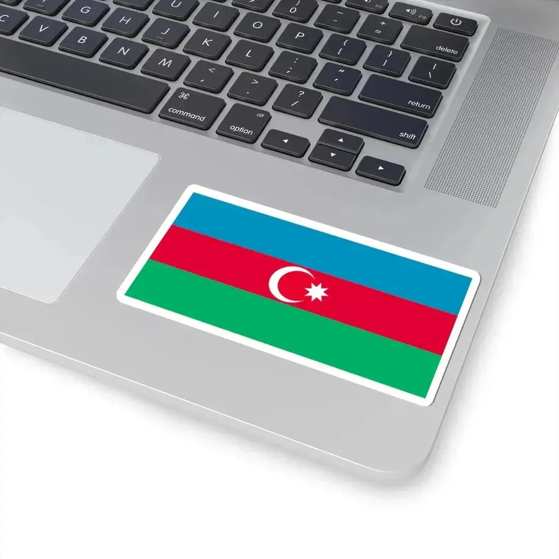 Flag of Azerbaijan 1991-2013 (Azerbaijan) STICKER Vinyl Kiss-Cut Decal - The Sticker Space