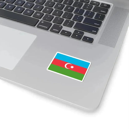 Flag of Azerbaijan 3-2 (Azerbaijan) STICKER Vinyl Kiss-Cut Decal - The Sticker Space