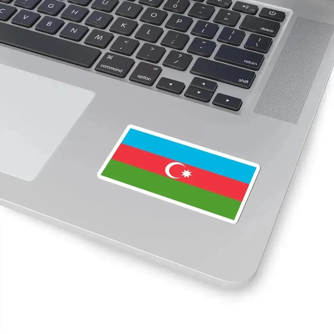 Flag of Azerbaijan (Azerbaijan) STICKER Vinyl Kiss-Cut Decal - The Sticker Space